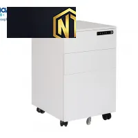 Hộc sắt di động cao cấp sơn tĩnh điện màu trắng HS5DT